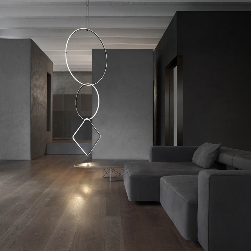 media image for Arrangements Aluminium Black Pendant Lighting 236