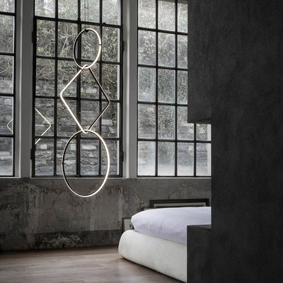 product image for Arrangements Aluminium Black Pendant Lighting 19