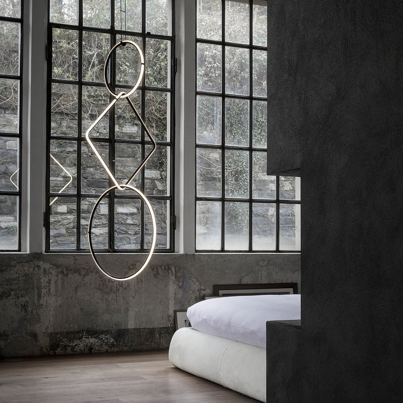 media image for Arrangements Aluminium Black Pendant Lighting 266
