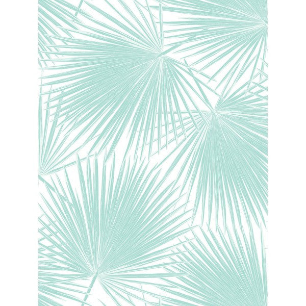 media image for Aruba Wallpaper in Aqua from the Tortuga Collection by Seabrook Wallcoverings 26