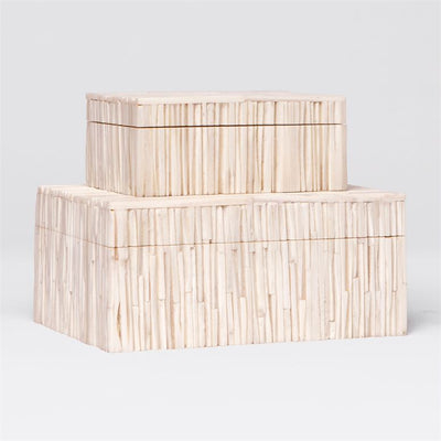 product image of Asher Rough Hewn Bone Boxes, Set of 2 553