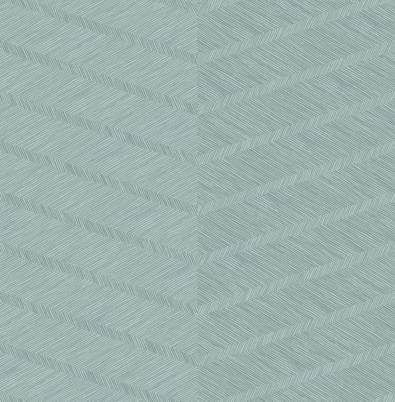 media image for sample aspen chevron wallpaper in aqua from the scott living collection by brewster home fashions 1 23