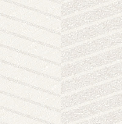 product image of Aspen Chevron Wallpaper in White from the Scott Living Collection by Brewster Home Fashions 541