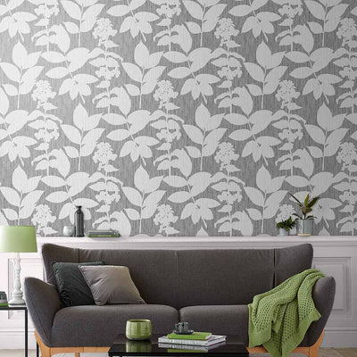 product image for Aspen Wallpaper in Grey from the Exclusives Collection by Graham & Brown 86