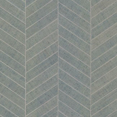 product image of Atelier Herringbone Wallpaper in Light Grey from the Traveler Collection by Ronald Redding 590