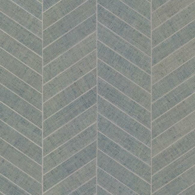 product image of Atelier Herringbone Wallpaper in Light Grey from the Traveler Collection by Ronald Redding 590