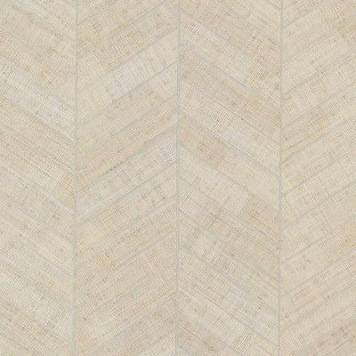 product image of Atelier Herringbone Wallpaper in White from the Traveler Collection by Ronald Redding 540
