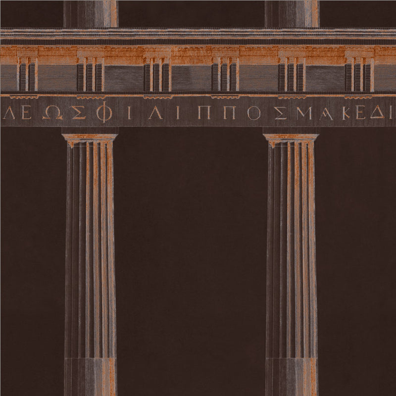 media image for sample athena wallpaper in copper from the histoire de larchitecture collection by mind the gap 1 296