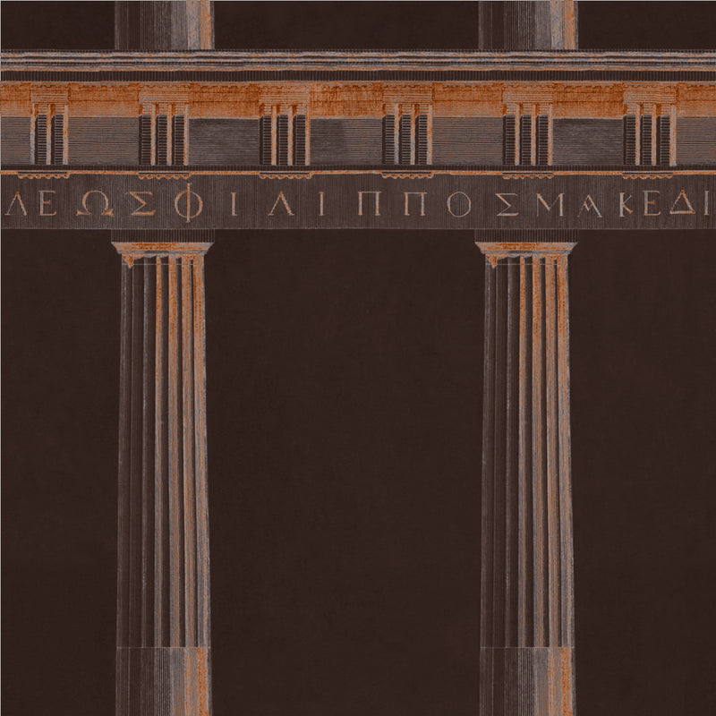 media image for Athena Wallpaper in Copper from the Histoire de L& 261