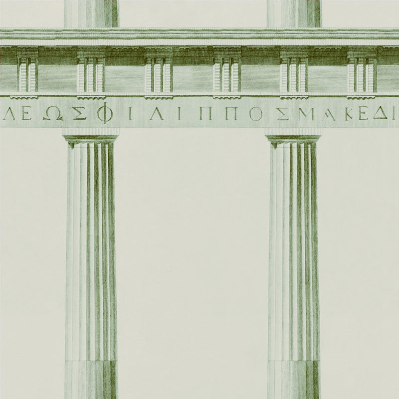 media image for sample athena wallpaper in moss from the histoire de larchitecture collection by mind the gap 1 290