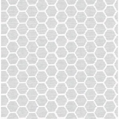 product image for Aura Honeycomb Wallpaper in Grey from the Celadon Collection by Brewster Home Fashions 73