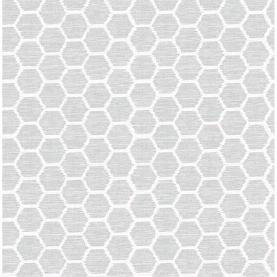product image for Aura Honeycomb Wallpaper in Grey from the Celadon Collection by Brewster Home Fashions 73