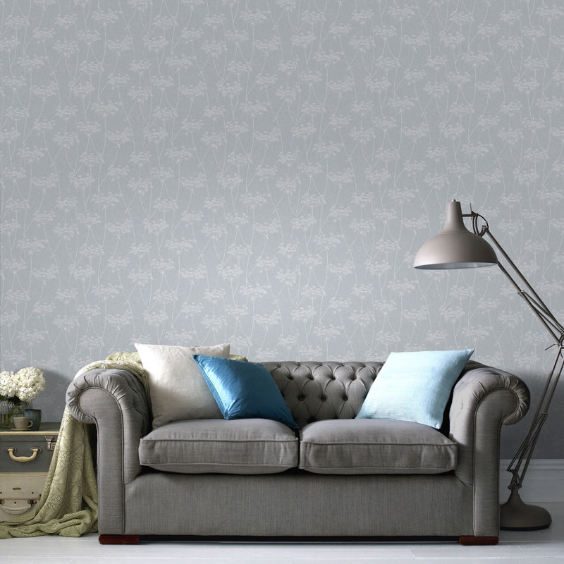 media image for Aura Wallpaper in Blue from the Innocence Collection by Graham & Brown 299