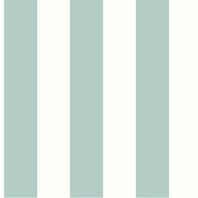 media image for sample awning stripe wallpaper in ocean from the waters edge collection by york wallcoverings 1 226