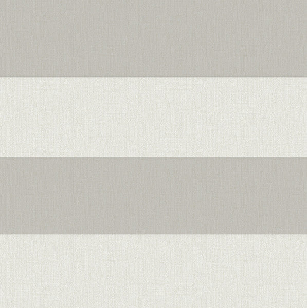 media image for Awning Grey Stripe Wallpaper from the Seaside Living Collection by Brewster Home Fashions 211