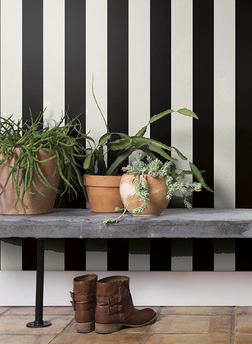 media image for Awning Stripe Wallpaper from the Magnolia Home Collection by Joanna Gaines 23
