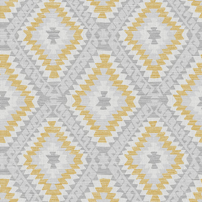 product image of sample aztec geo ochre wallpaper from the capsule collection by graham brown 1 528