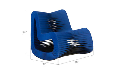 product image for Seat Belt Rocking Chair By Phillips Collection B2063Bb 22 77