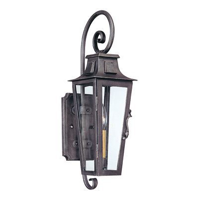product image of parisian square 1lt wall lantern small by troy lighting 1 556