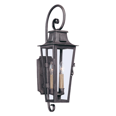 product image of parisian square 2lt wall lantern medium by troy lighting 1 541