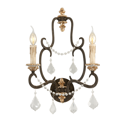 product image of bordeaux 2lt wall sconce by troy lighting 1 586