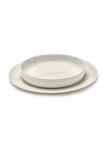 product image for Zuma High Plate By Serax X Kelly Wearstler B4023105 800 18 46