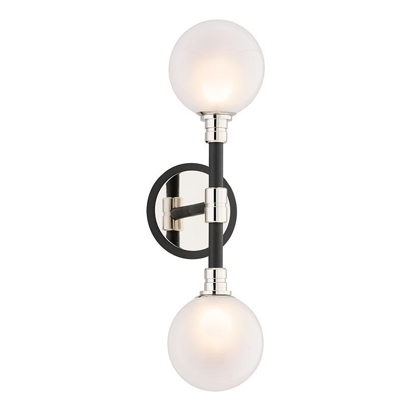 media image for andromeda 2lt wall sconce by troy lighting 1 248