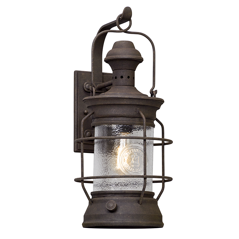 media image for atkins 1lt wall lantern large by troy lighting 1 253