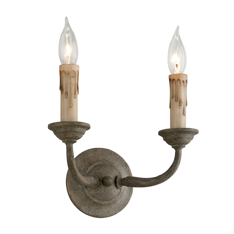 media image for cyrano 2lt wall sconce by troy lighting 1 226