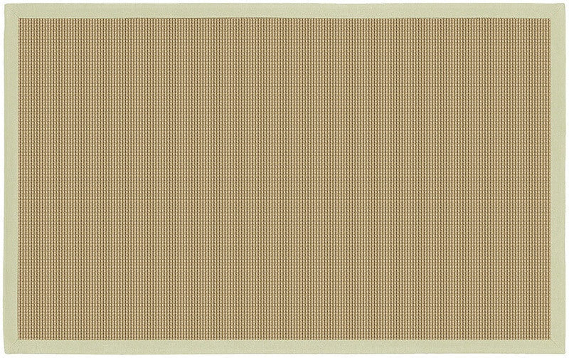 media image for Bay Area Rug in Beige with Green Trim design by Chandra rugs 251