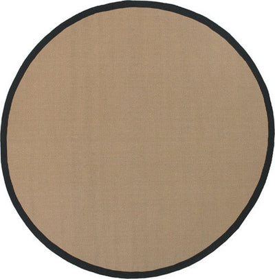 product image for Bay Area Rug in Beige with Black Trim 42