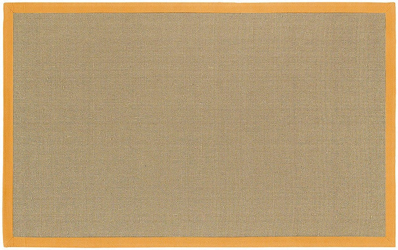 media image for Bay Area Rug in Beige with Orange Trim design by Chandra rugs 231
