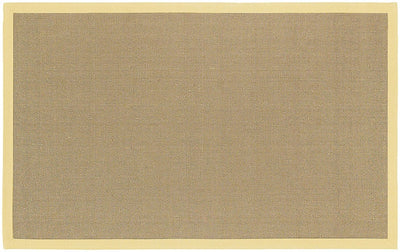 product image of Bay Area Rug in Beige with Yellow Trim design by Chandra rugs 525