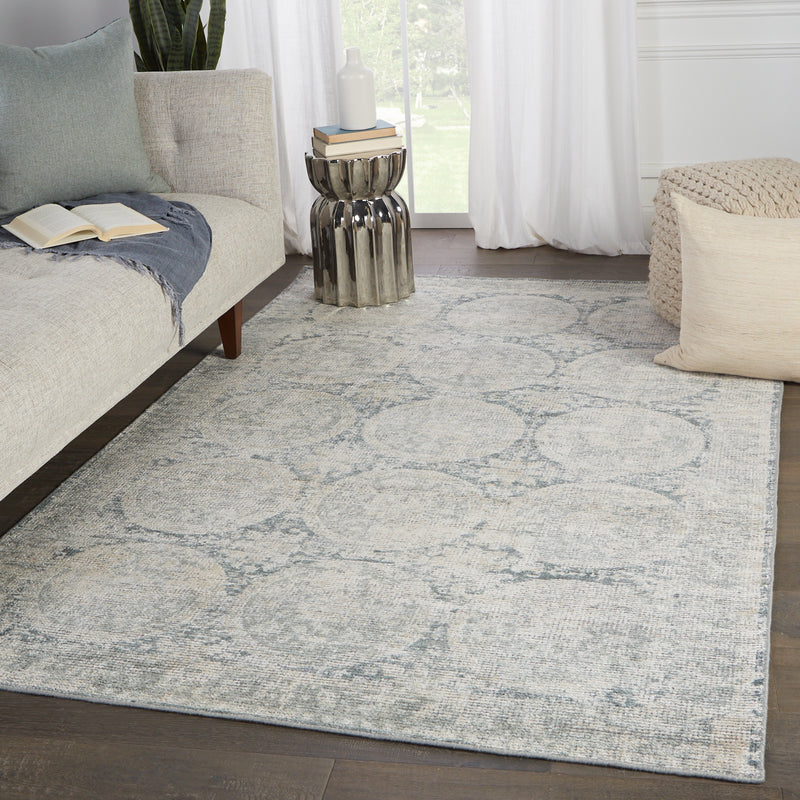 media image for crescent handmade medallion blue gray rug by barclay butera by jaipur living 6 220