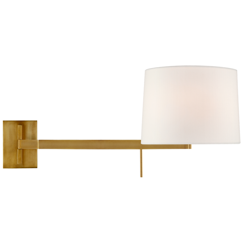 media image for Sweep Medium Left Articulating Sconce by Barbara Barry 233