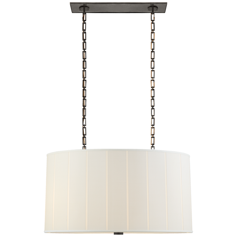 media image for Perfect Pleat Oval Hanging Shade by Barbara Barry 20
