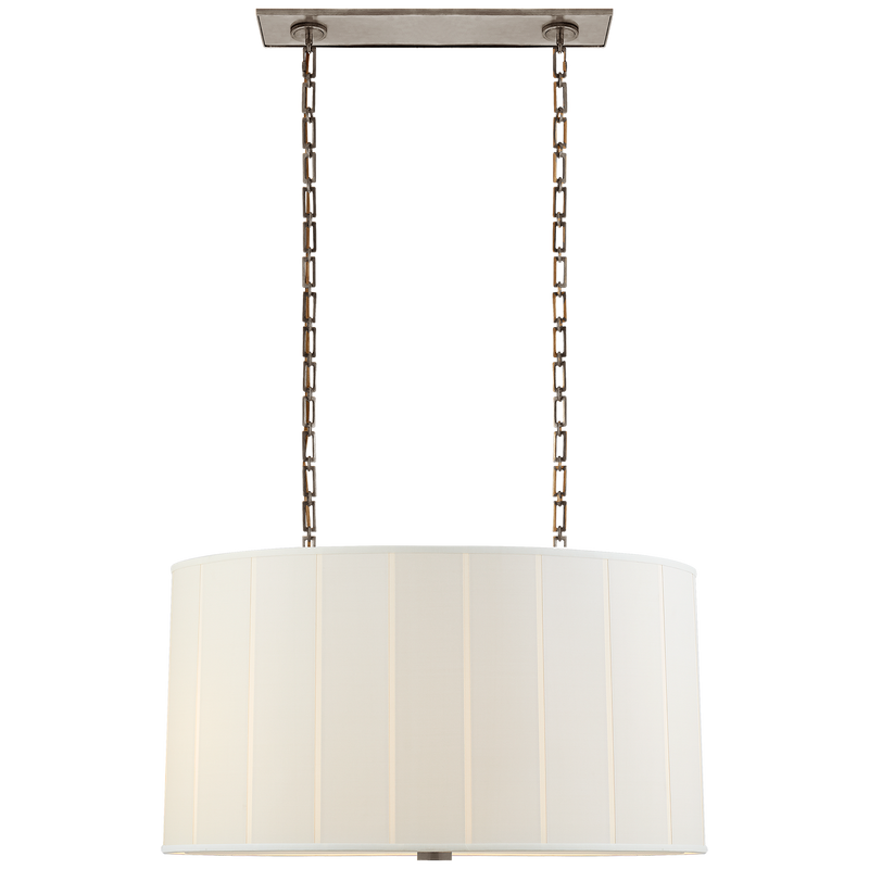 media image for Perfect Pleat Oval Hanging Shade by Barbara Barry 24