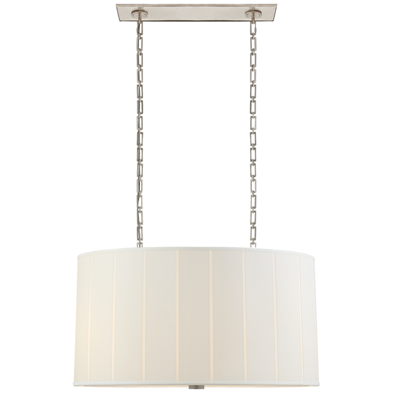 media image for Perfect Pleat Oval Hanging Shade by Barbara Barry 267