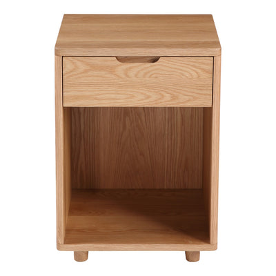 product image for Osamu Oak Nightstand 1 4