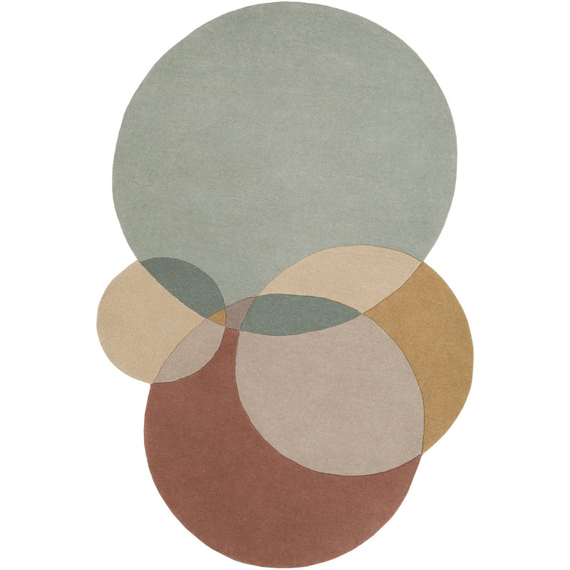 media image for Beck BCK-1006 Hand Tufted Rug in Sage & Khaki by Surya 254