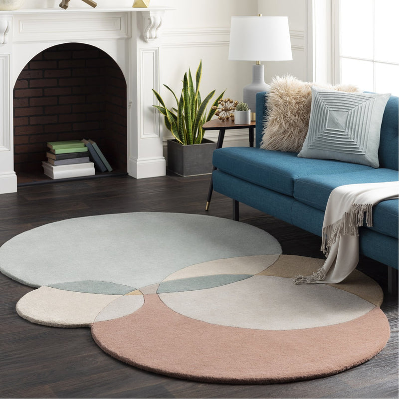 media image for Beck BCK-1006 Hand Tufted Rug in Sage & Khaki by Surya 251