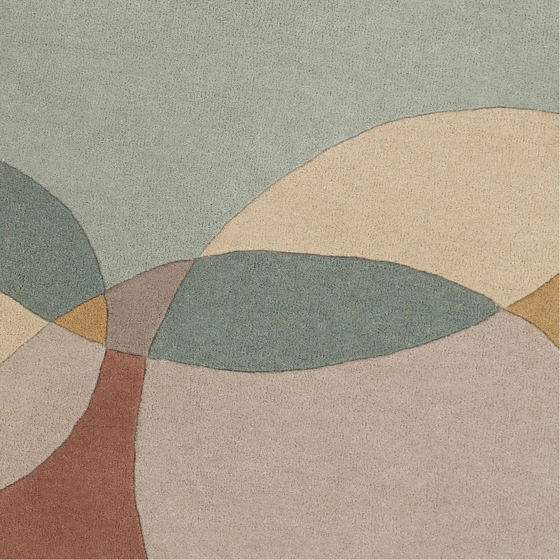 media image for Beck BCK-1006 Hand Tufted Rug in Sage & Khaki by Surya 232