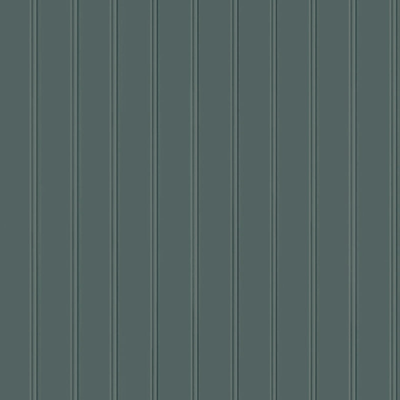 media image for Beadboard Teal Green Peel & Stick Wallpaper by Tempaper 272