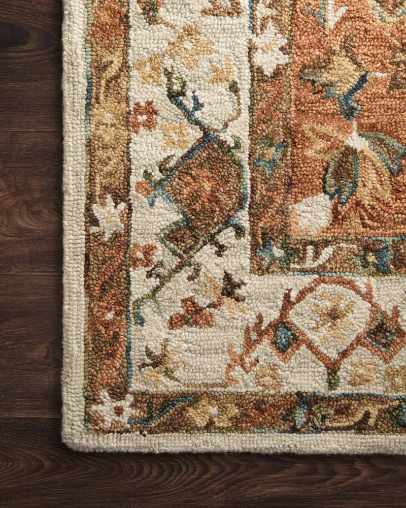 media image for Beatty Rug in Ivory & Rust by Loloi II 264