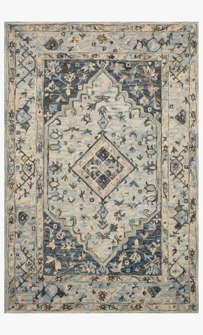 product image for Beatty Rug in Light Blue & Blue by Loloi II 95