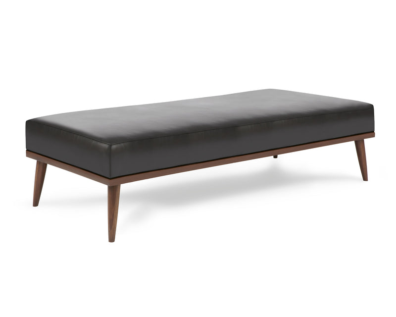 media image for Beckett Leather Bench 283