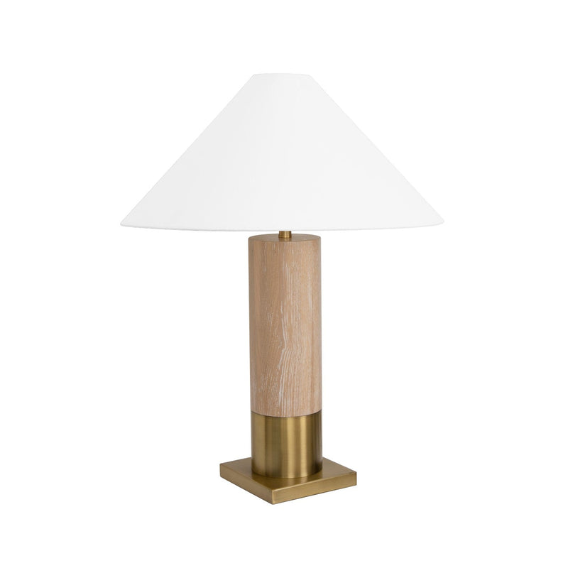 media image for Base Table Lamp With Coolie Shade By Bd Studio Ii Bishop Bw 5 23