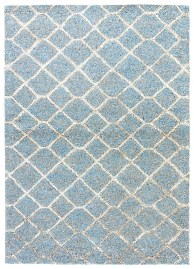 media image for Blue Rug in Lead & Neutral Grey design by Jaipur Living 299