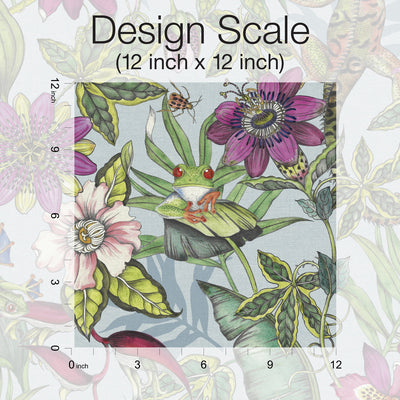 product image for Rainforest Wallpaper in Blue/Multi from the Blooms Second Edition 13