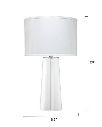 product image for Clover Table Lamp with White Linen Shade design by Jamie Young 18
